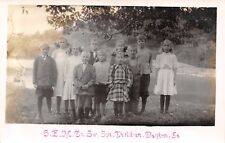 Dayton IA 5th Ward 5th Grade by Skillet Creek~Boy w/Missing Hand/Arm? RPPC c1915 picture