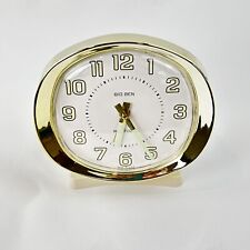 Vintage Big Ben Westclox White Face Works Alarm Clock GLOW In The Dark picture