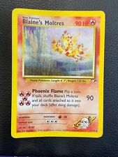 Blaine's Moltres 1/132 Gym Challenge (Pokemon) Holo Rare - HP/Damaged picture