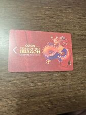 CAESARS CAESAR'S TOTAL REWARDS 2024 YEAR OF THE DRAGON CARD BLANK NO NAME picture