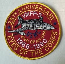1990 25th Anniversary VMFP-3 Eyes of the Corps End of an Era 4.25