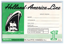 1930's-50's Holland America Line #4 Original S88E picture