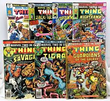 Marvel Two-In-One #5, 19, 21, 34, 45, 48, 51 (1974-79, Marvel) 7 Issue Lot picture