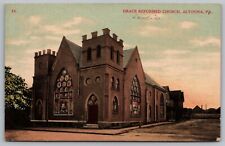 Postcard Grace Reformed Church Altoona PA Pennsylvania  picture