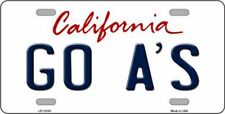 Go A's  Athletics California State Fan License Plate picture