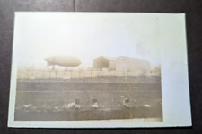 Mint France RPPC Postcard Dirigible Airship Zeppelin French Military Aviation picture