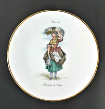 VTG Kuba Bavarian Germany Porcelain Plates Old Paris 1600 Merchant Fashion picture