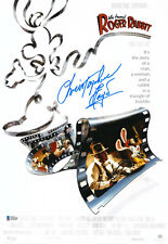 CHRISTOPHER LLOYD JUDGE DOOM SIGNED WHO FRAMED ROGER RABBIT 12X18 AUTO BECKETT 2 picture