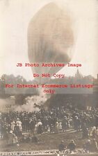 IA, Reinbeck, Iowa, RPPC, Potato Days, Hot Air Balloon Ascension, 1910 Photo picture