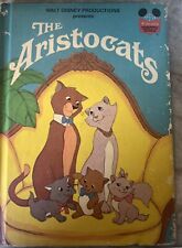 THE ARISTOCATS Disney 1st Edition Hardcover Book Children’s Classic Vintage 1973 picture