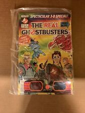 1986 The Real Ghostbusters Spectacular 3-D Special Comic. VF/NM with glasses picture