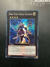 YUGIOH ONE-EYED SKILL GAINER SUPER RARE ANYR-EN040 1ST EDITION  picture