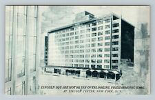 NY-New York Advertising Lincoln Square Motor Inn Lincoln Center Vintage Postcard picture