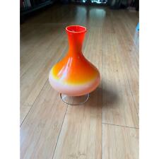 Vintage 1980s Murano Cased Glass Vase picture