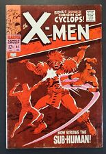 Uncanny X-Men #41 Cyclops Sub-Human Marvel Comics 1968 picture