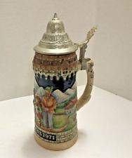Schmid Limited Edition Christmas 1971 Stein Genuine Bavarian W. Germany picture