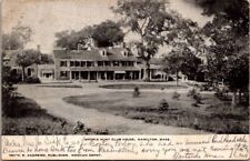 Postcard Myopia Hunt Clubhouse Hamilton Mass Undivided Back picture