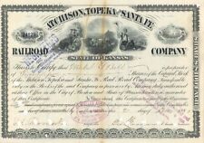 Atchison, Topeka and Santa Fe Railroad Co. Issued to and Signed by Mabel G. Bell picture