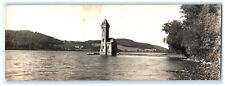 Kingfisher Tower Otsego Lake NY Cooperstown Wide Format Panoramic RPPC E picture