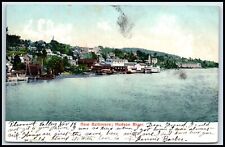 Postcard New Baltimore Hudson River  NY L39 picture