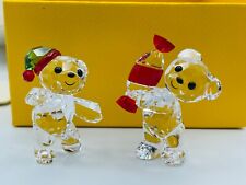 Swarovski Crystal Kris Bear Holiday Annual Edition Figurine 2023 #5652642 NIB picture