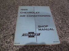 CHEVROLET-1955 Air Conditioning Shop Manual--ORIGINAL (Not a repo) picture