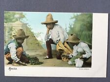 ±1905 Postcard MEXICO ESCENA CALLEJERA Typical Children Playing in the Street picture