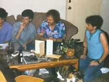 1X Photograph Cute Group Gay Men House Birthday Party 1980s Smoking Gay Interest picture