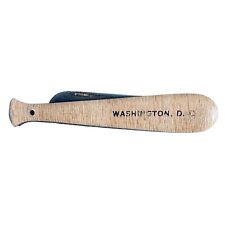 Vintage Washington DC Baseball Bat Pocket Folding Knife Souvenir Small 849 picture