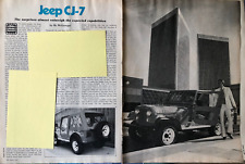 Vintage 1979 Jeep CJ-7 Renegade original road test article picture