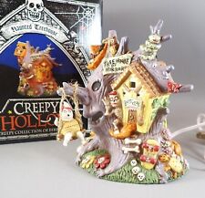 Creepy Hollow Haunted Treehouse Lighted Halloween NIB Midwest of Cannon Falls picture