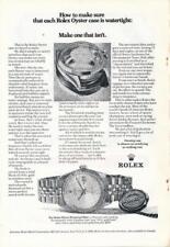Magazine Ad - 1972 - Rolex Oyster Perpetual Date Watch picture