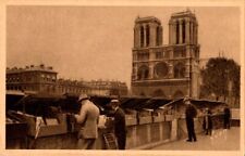 Cathédrale Notre-Dame de Paris Vintage Postcard picture
