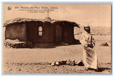 Sahara Africa Postcard Missonary of White Fathers 1928 Posted Vintage picture