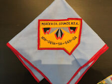 OA Hoh-Squs... Lodge 251 X1, chainstitch on felt +  Mercer County Council patch picture