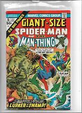 GIANT-SIZE SPIDER-MAN #5 1975 FINE-VERY FINE 7.0 5065 MAN-THING picture