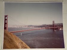 Vintage 1970’s Golden Gate Bridge 14x11 Photo - San Francisco, California picture
