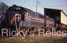 Original Slide TOE #D16 EMD GP40-2 Texas Oklahoma Eastern De Queen AR 1985 SHOPS picture