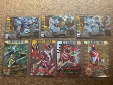 super sentai series cards Power Rangers holo picture