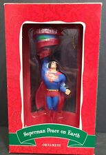 Superman Christmas Peace on Earth Ornament Holiday 2000 Warner Bros DC Comics picture