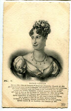 CPA famous character Marie Louise daughter of François 1st picture