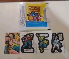 1976 Topps Marvel Super Heroes Stickers Lot picture