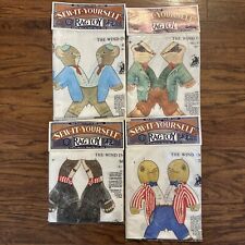 VTG The Toy Works Sew It Yourself Wind In The Willows Complete Rag Doll Set picture