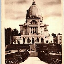 c1940s Montreal, Canada St. Joseph's Oratory Intaglio Gravure Photo Postcard A2 picture