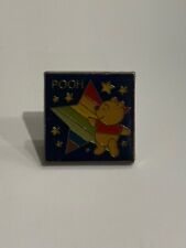 JDS Rainbow Pooh Mini 4 Pin Set Pooh Square With Rainbow Star Disney Pin (B3) picture