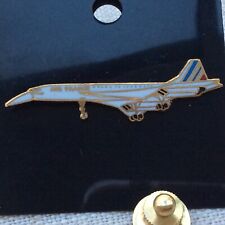 Pin's Folies ❤️French Vintage Enamel Tablo aircraft plane CONCORDE Air France picture