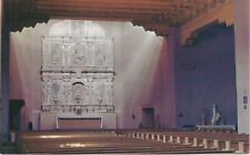Postcard NM Interior of the Beautiful Christo Rey Church in Santa Fe, New Mexico picture