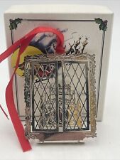 Towle Silversmiths 1970’s Silver Plated Christmas Ornament  “Stockings” picture