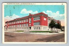 Wildwood-by-the-Sea NJ, High School Building, New Jersey c1935 Vintage Postcard picture