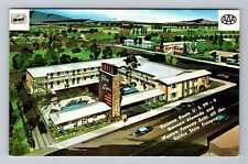 Glendale CA-California, Glen Capri Motel, Antique Vintage Souvenir Postcard picture